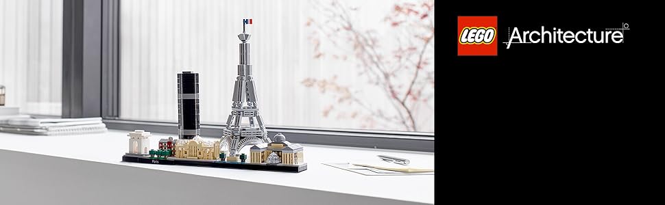 LEGO Architecture Paris Building Set Bloques de