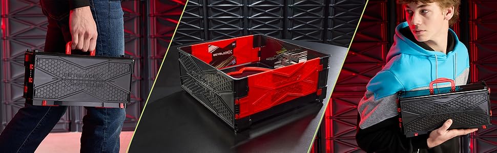 Beyblade X Clash Carry Beystadium Battle Arena - Juguetes