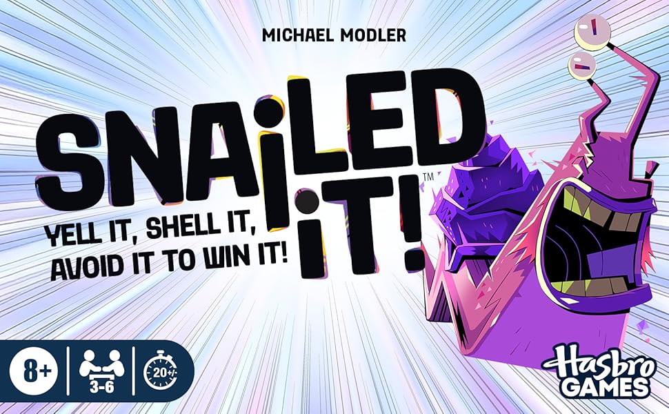 Snailed it Juego Juegos familiares fáciles de aprender