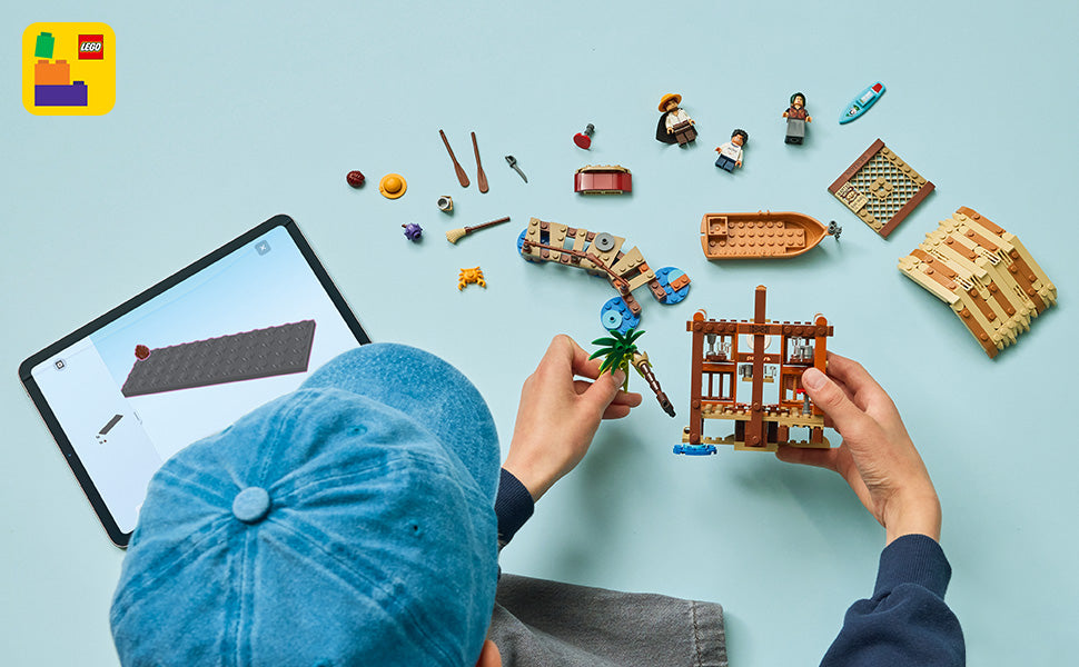 Lego One Piece Windmill Village Hut Bloques de