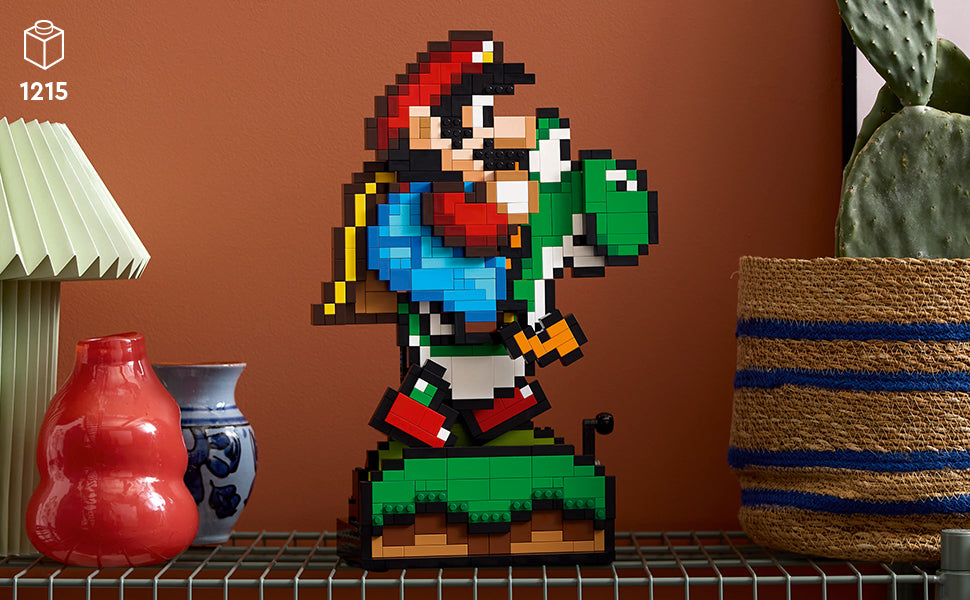 LEGO Super Mario World Mario Yoshi - Juego de