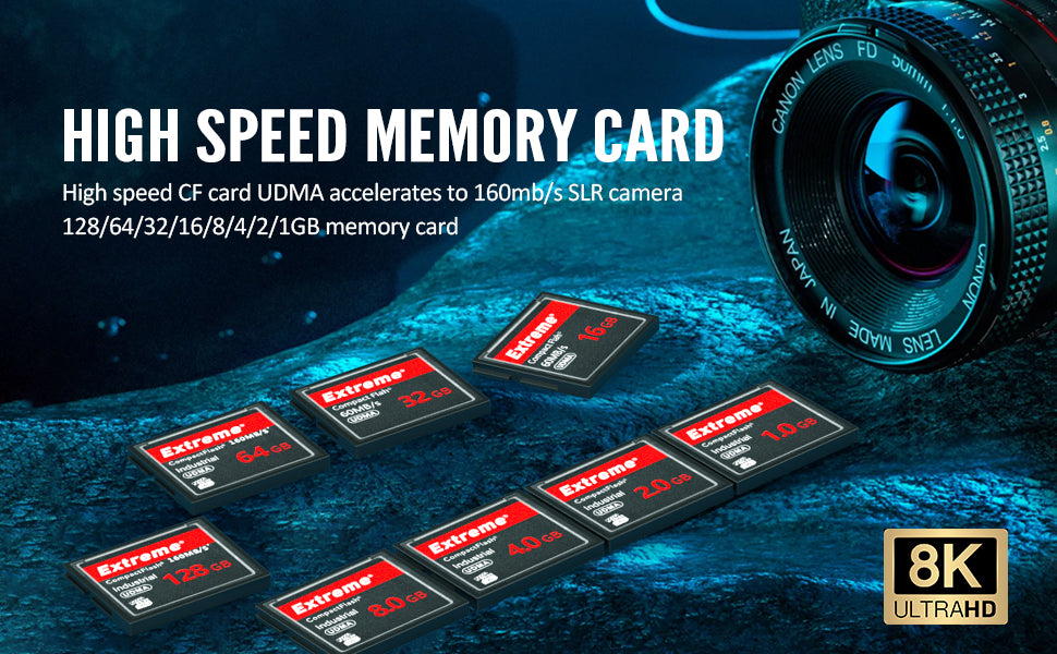 BR TD Tarjeta de memoria CF Card 2gb 133x