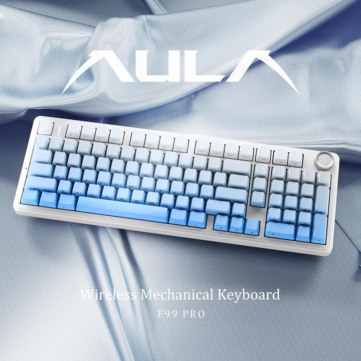 OIXOC x Aula F99 Pro Teclado mecánico para juegos 99% \u2013 Blueto...