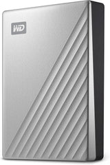 WD 4TB My Passport Ultra, Plata, Disco Duro Externo Portátil, softw...