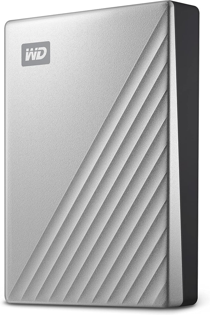 WD 4TB My Passport Ultra, Plata, Disco Duro Externo Portátil, softw...