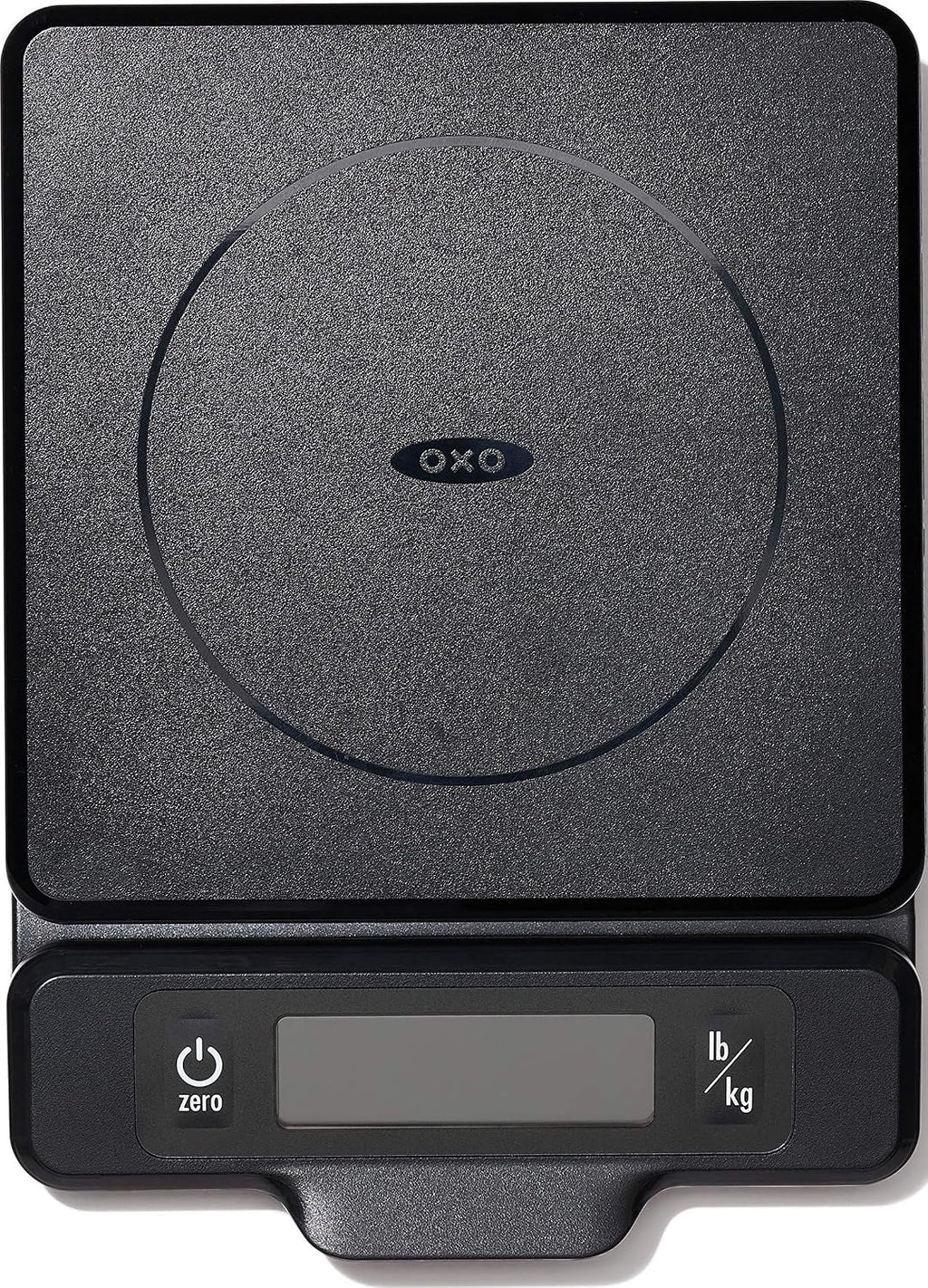 OXO Good Grips - Báscula de cocina de 5 libras con pantalla extraíble