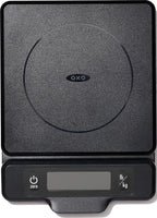 OXO Good Grips - Báscula de cocina de 5 libras con pantalla extraíble