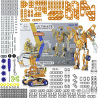 Juego de erector para niños y niñas, kits de modelo de metal para adultos, adolescentes y niños avanzados, juguetes troncales, construye un robot o excavadora, juguetes educativos y de