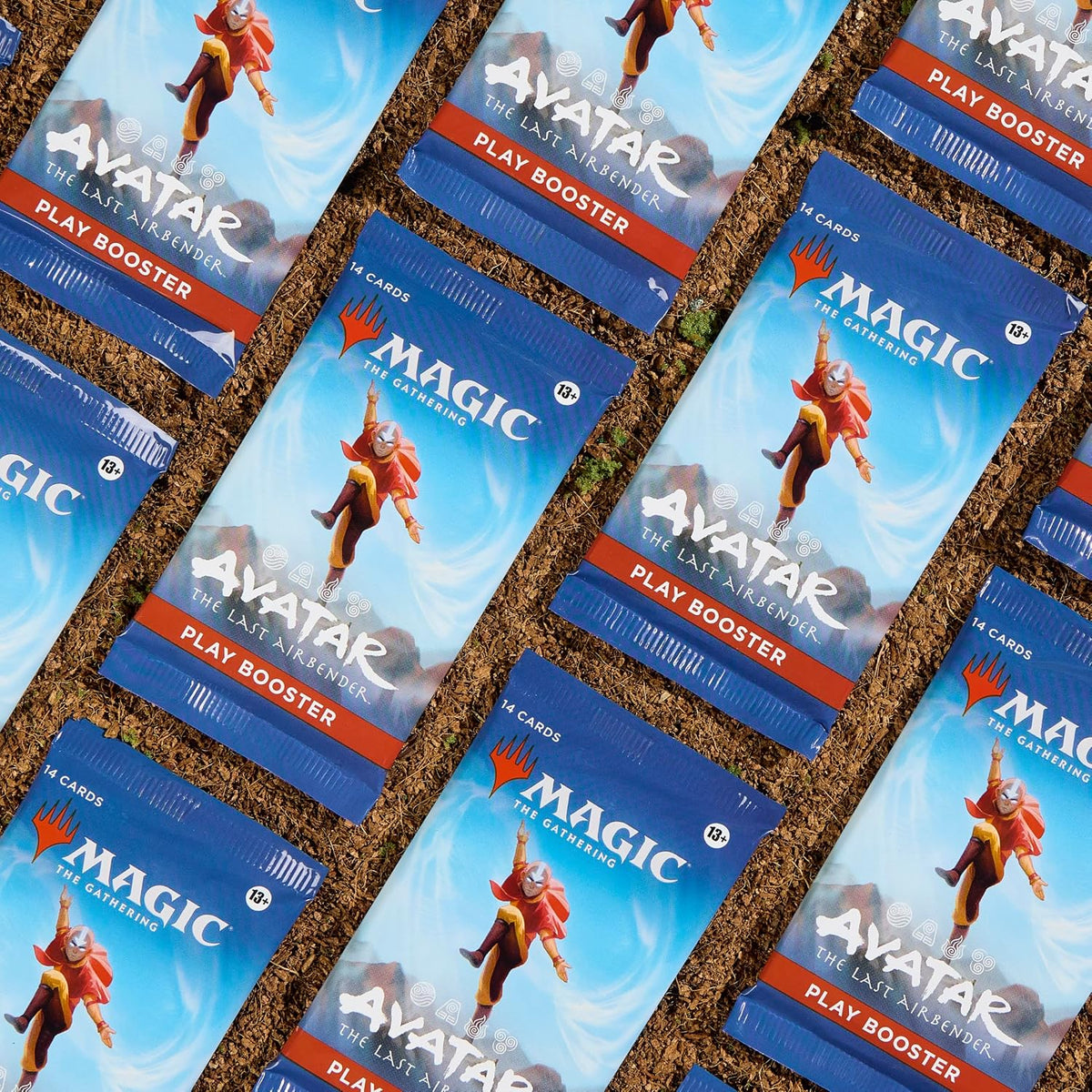 Magic: Gathering | Avatar: Last Airbender Play Booster Box | 30 paquetes | Juego de cartas coleccionables