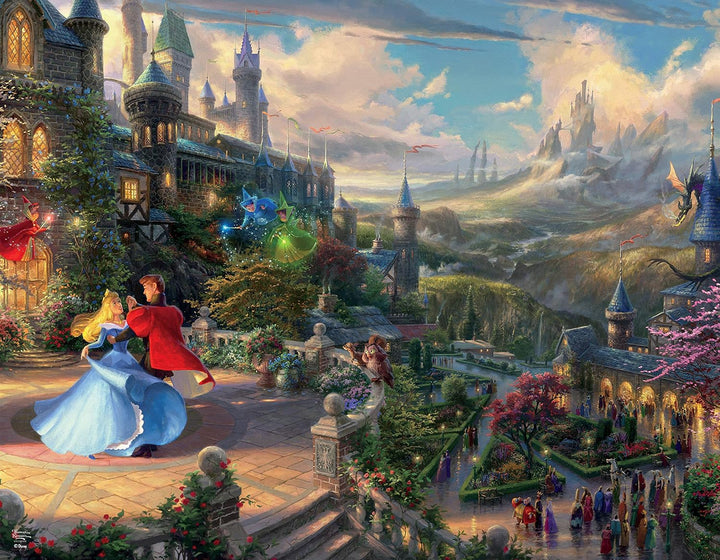 Ceaco - Paquete múltiple 4 en 1 - Thomas Kinkade -