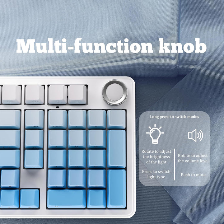 OIXOC x Aula F99 Pro Teclado mecánico para juegos 99% \u2013 Blueto...