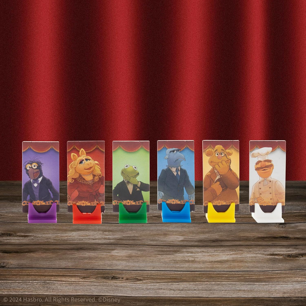 CLUE: Los Teleñecos, Juego de Mesa Clásico, Resuelve el Misterio en el Teatro de los Teleñecos con Kermit, Fozzie y Más, Descubre Quién, Dónde y Qué Arma se Usó, Merchandising Oficial de Los Teleñecos