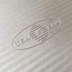 Utensilio para horno lámina cuadrante USA Pan, lámina para hornear y juego de rejilla para enfriamiento antiadherente, metálico , juego rejilla/media bandeja, Metal