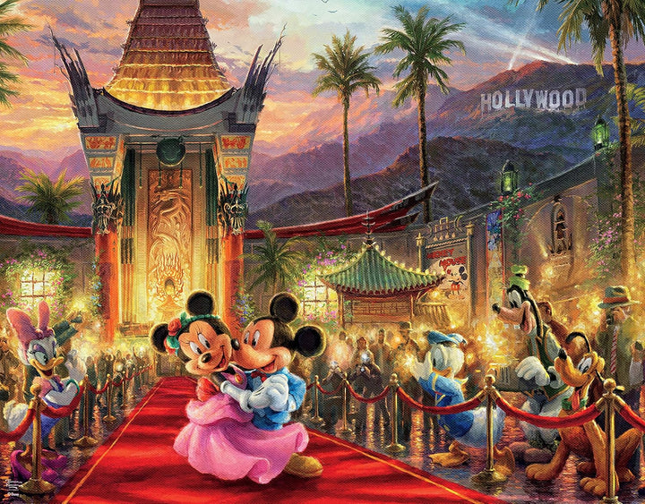 Ceaco - Paquete múltiple 4 en 1 - Thomas Kinkade -