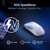 ASUS Ratón inalámbrico ROG Keris II Ace para juegos, ergonómico par...