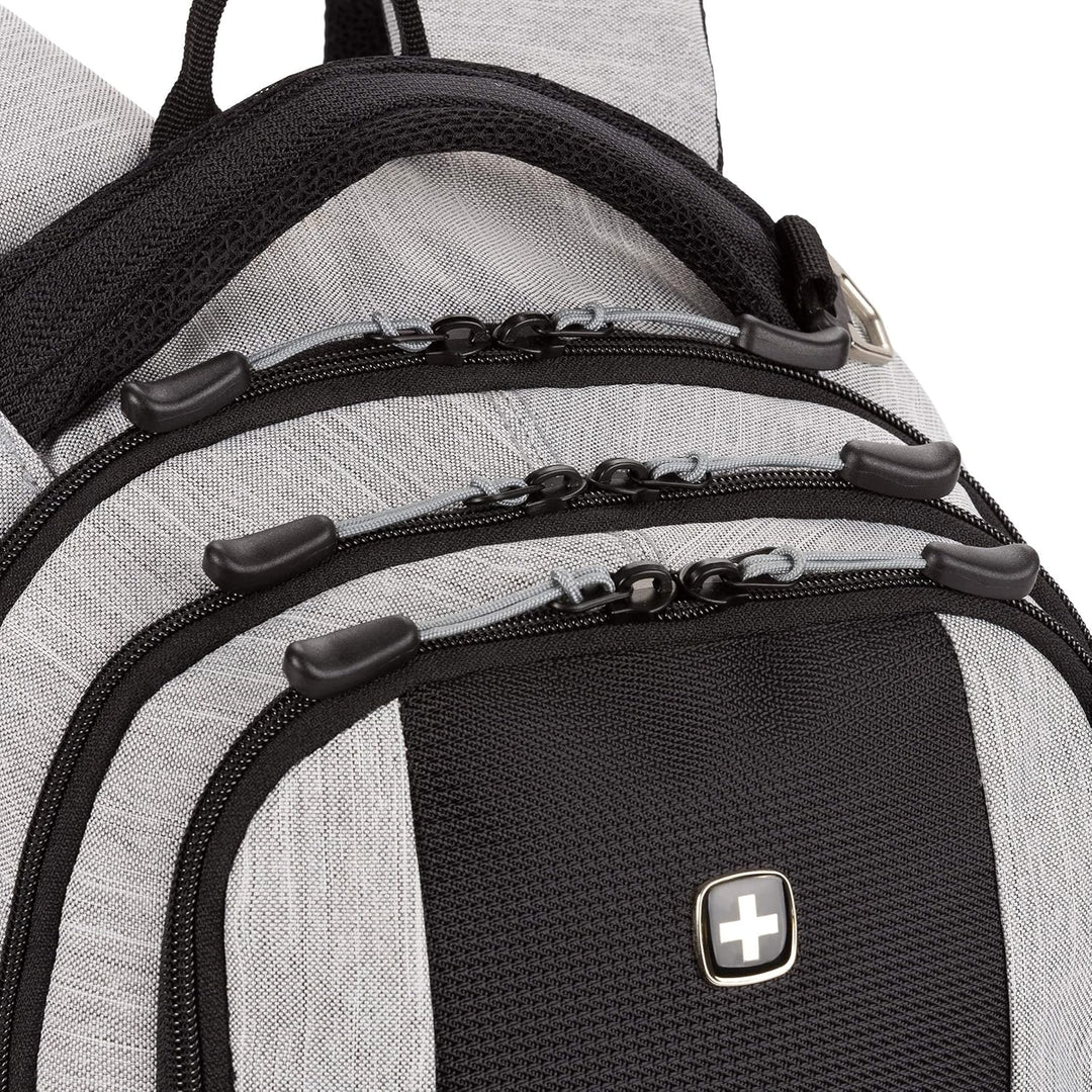 SwissGear - Mochila para laptop Cecil 5505, Gris jaspeado
