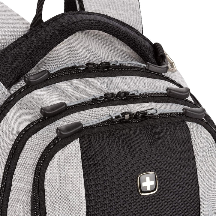 SwissGear - Mochila para laptop Cecil 5505, Gris jaspeado