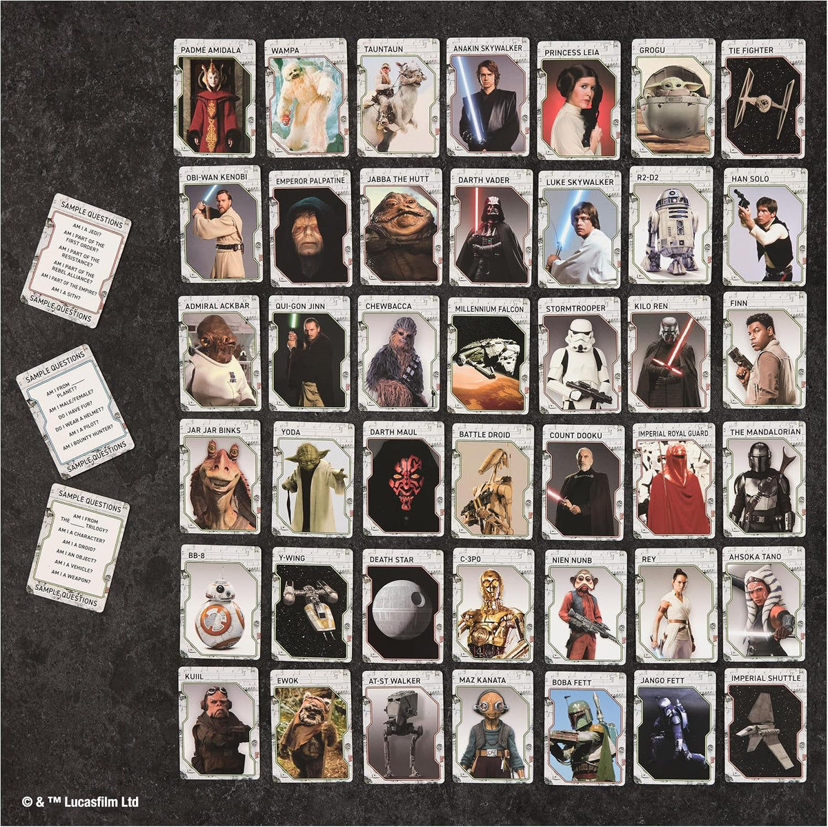 Spin Master Games Star Wars Hedbanz - Juego de mesa para familias