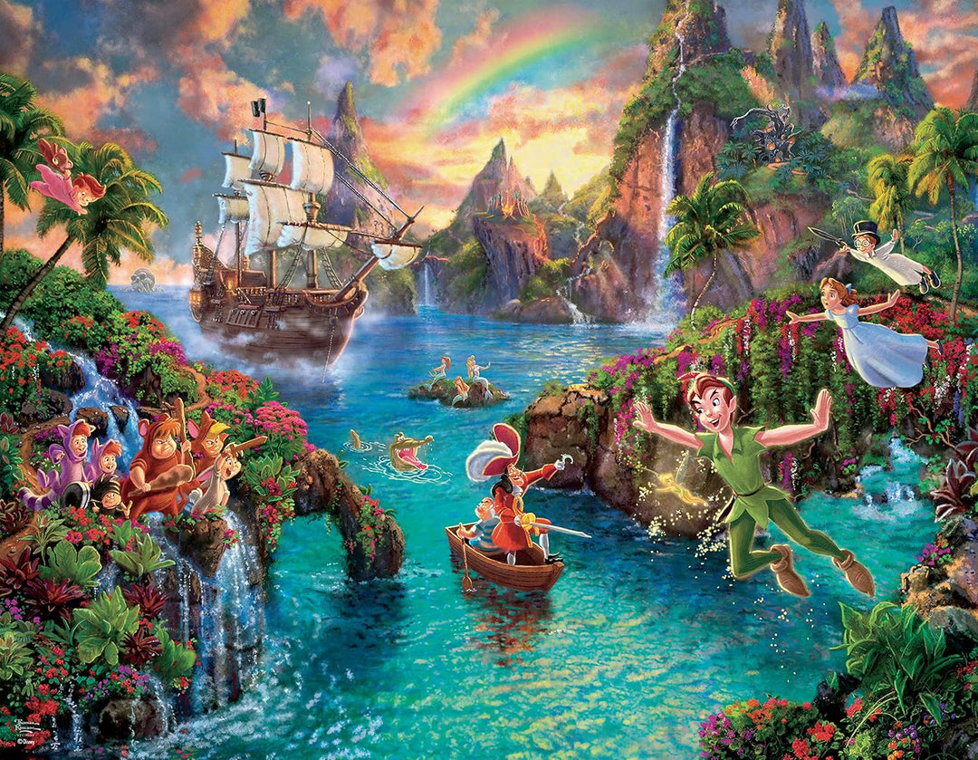 Ceaco - Paquete múltiple 4 en 1 - Thomas Kinkade -