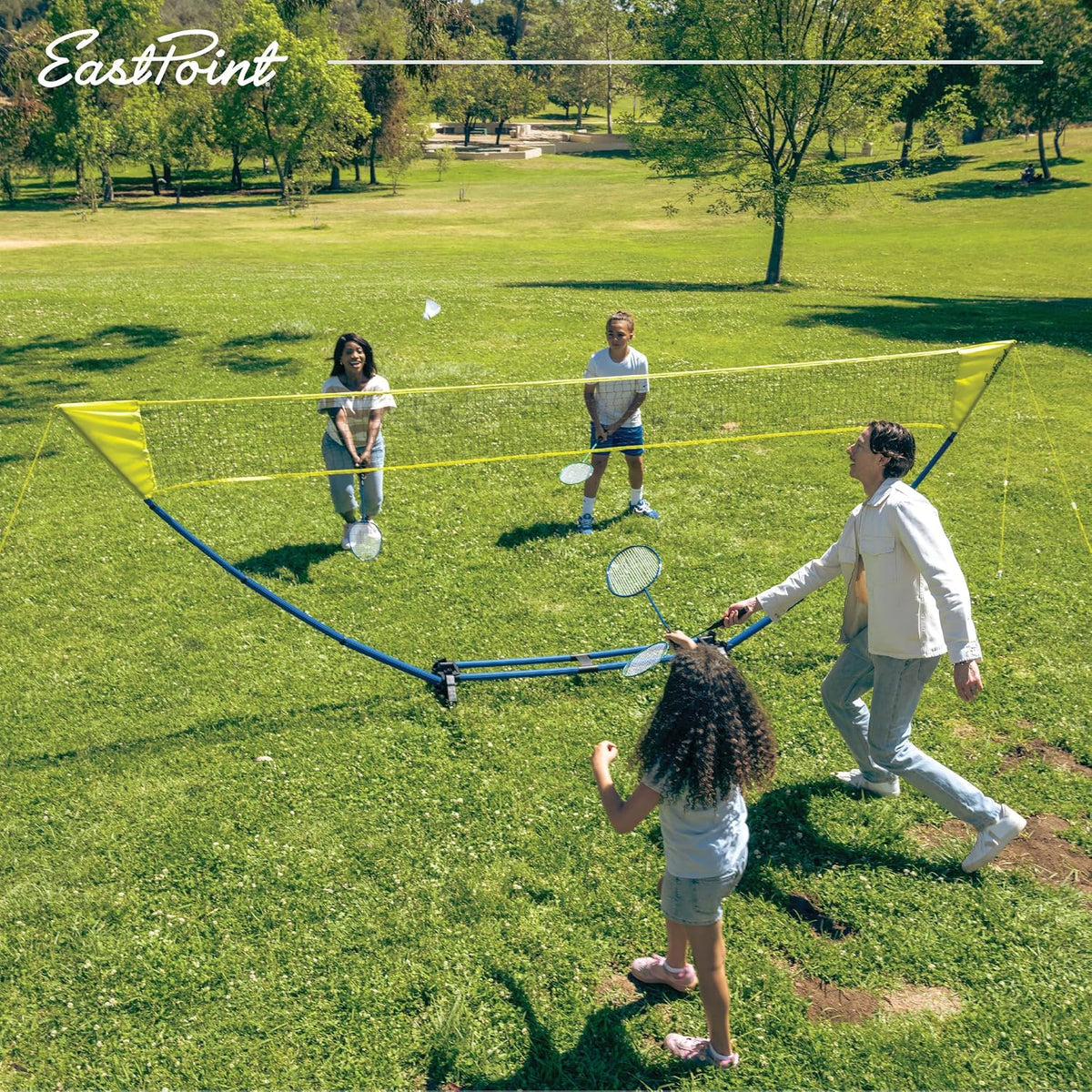 Conjunto de Bádminton de Configuración Fácil EastPoint Sports