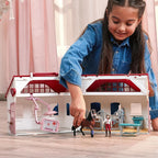 Schleich Horse Club - Juego de 64 piezas de Happy Horse Hospital - Niños 5+