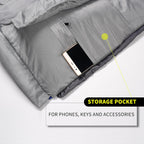 Sacos de dormir de invierno de 0 grados para adultos, camping en