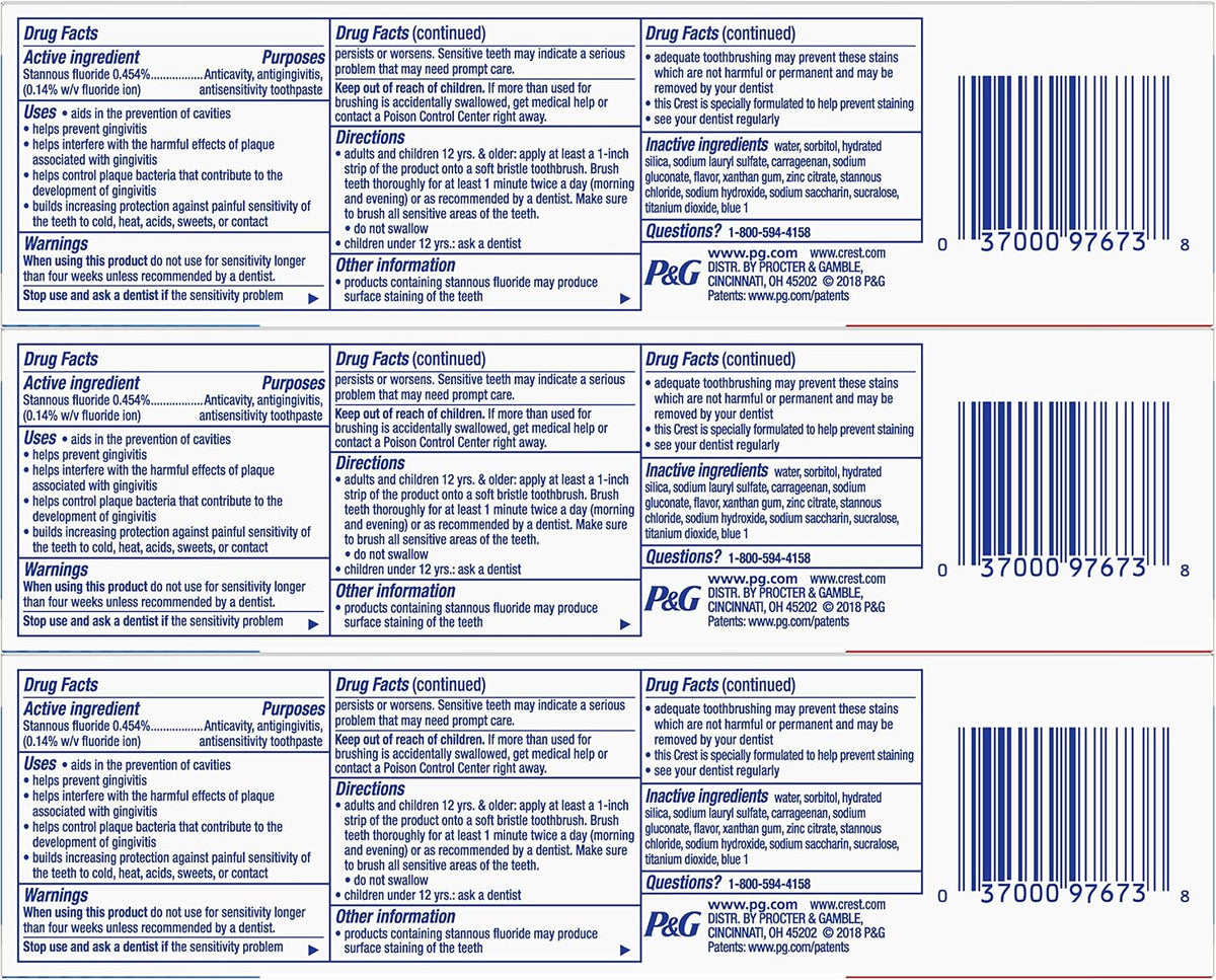 Crest Pro-Health - Pasta dental sabor \u201CClean Mint\u201D