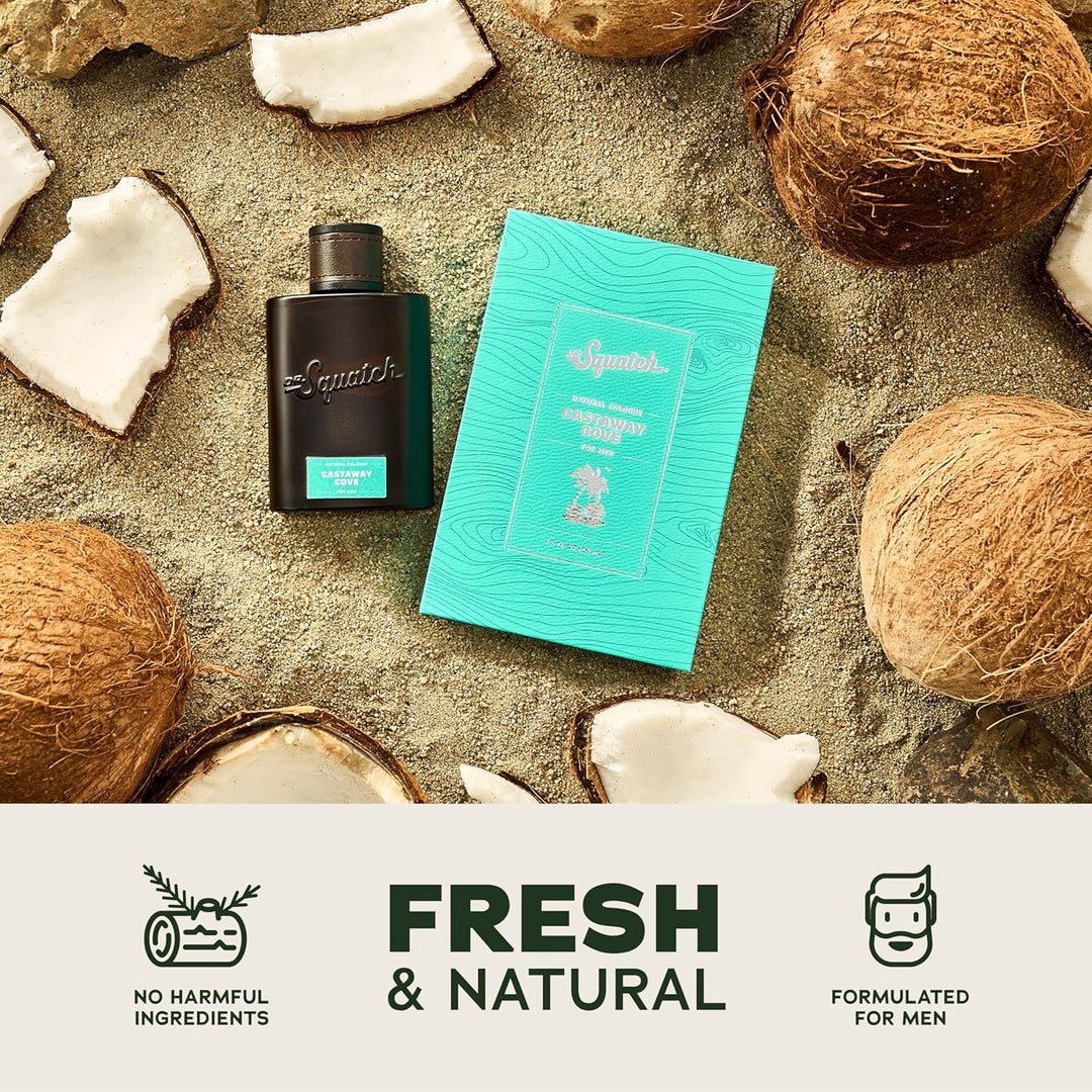 Dr. Squatch Colonia Natural para Hombre - Fragancia de Bergamota, L...