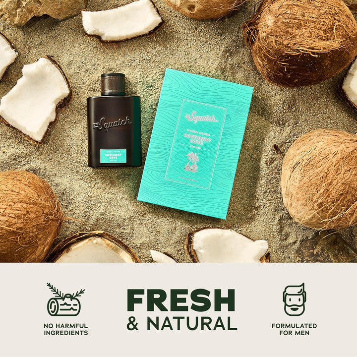 Dr. Squatch Colonia Natural para Hombre - Fragancia de Bergamota, L...