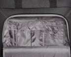 Amazon Basics Bolsa para portátil con ruedas de 15.6 pulgadas para viajes y negocios, maletín con ruedas, asa de bloqueo ajustable, color negro