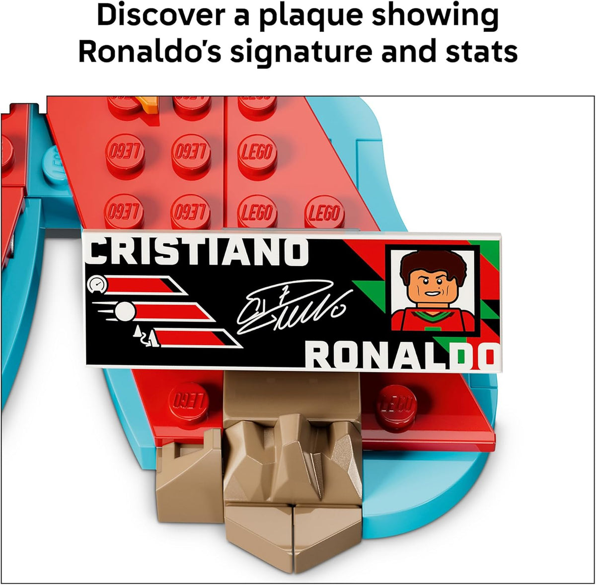 LEGO Editions Cristiano Ronaldo - Juego de construcción para niños y niñas - 43012