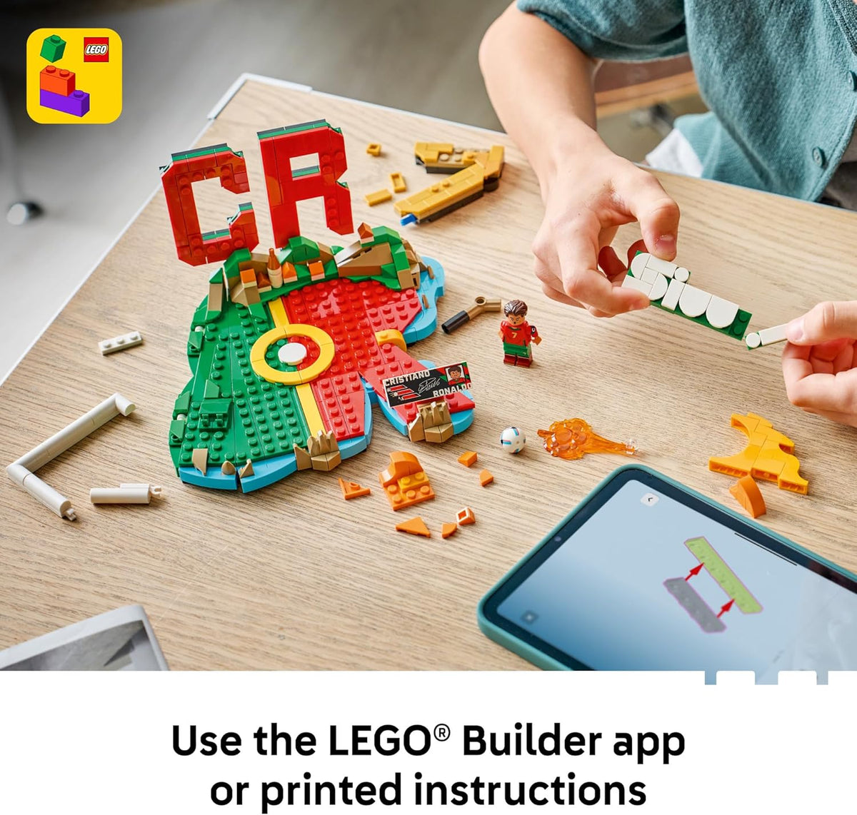 LEGO Editions Cristiano Ronaldo - Juego de construcción para niños y niñas - 43012
