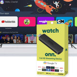 ONN Google TV Stick Full HD 2025 | Chromecast | 1.5GB RAM - 8GB