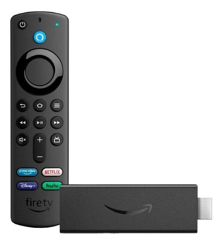 Amazon Fire Tv Stick 3ra Gen Última Versión De Voz Full Hd 8gb Negro