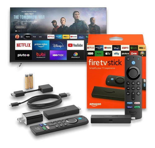 Amazon Fire Tv Stick 3ra Gen Última Versión De Voz Full Hd 8gb Negro