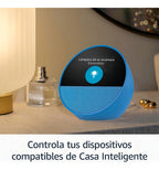 Amazon Echo Spot Bocina Inteligente 2024 Color Azul Acero