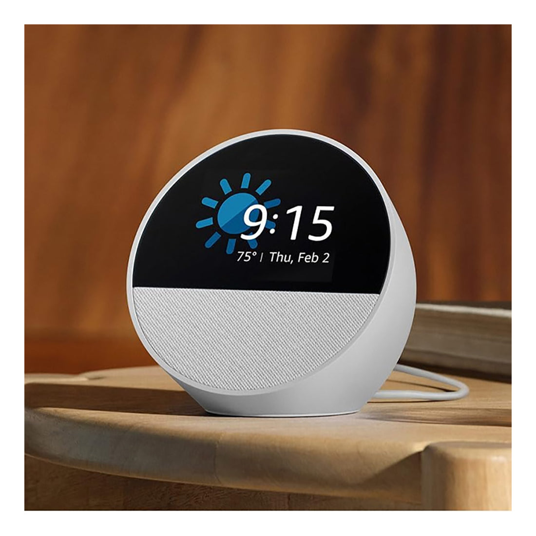 Amazon Echo Spot Bocina Inteligente 2024 Color Azul Acero