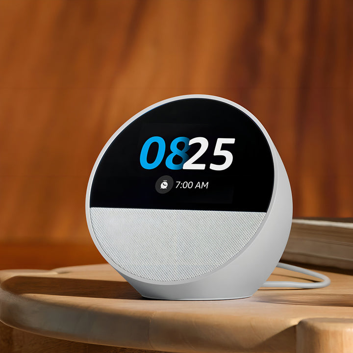 Amazon Echo Spot Bocina Inteligente 2024 Color Azul Acero