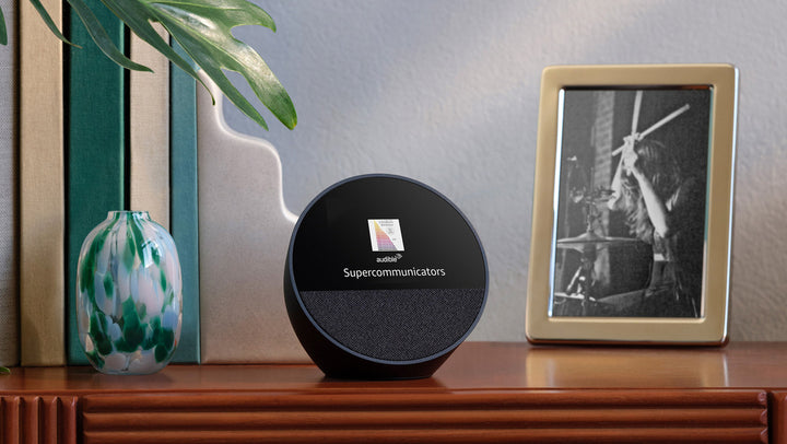 Amazon Echo Spot Bocina Inteligente 2024 Color Azul Acero