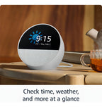Amazon Echo Spot Bocina Inteligente 2024 Color Azul Acero