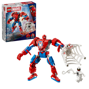 LEGO Marvel Spider-Man Mech vs. Anti-Venom - Juguete de Construcción para Niños Mayores de 6 Años