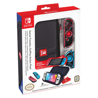 RDS Industries: Estuche de Acción y Paquete de Accesorios para Nintendo Switch, Viajero de Videojuegos - Default Title