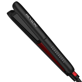 Revlon Smoothstay Plancha Plana de Cerámica con Infusión de Aceite de Coco de 1", Negra