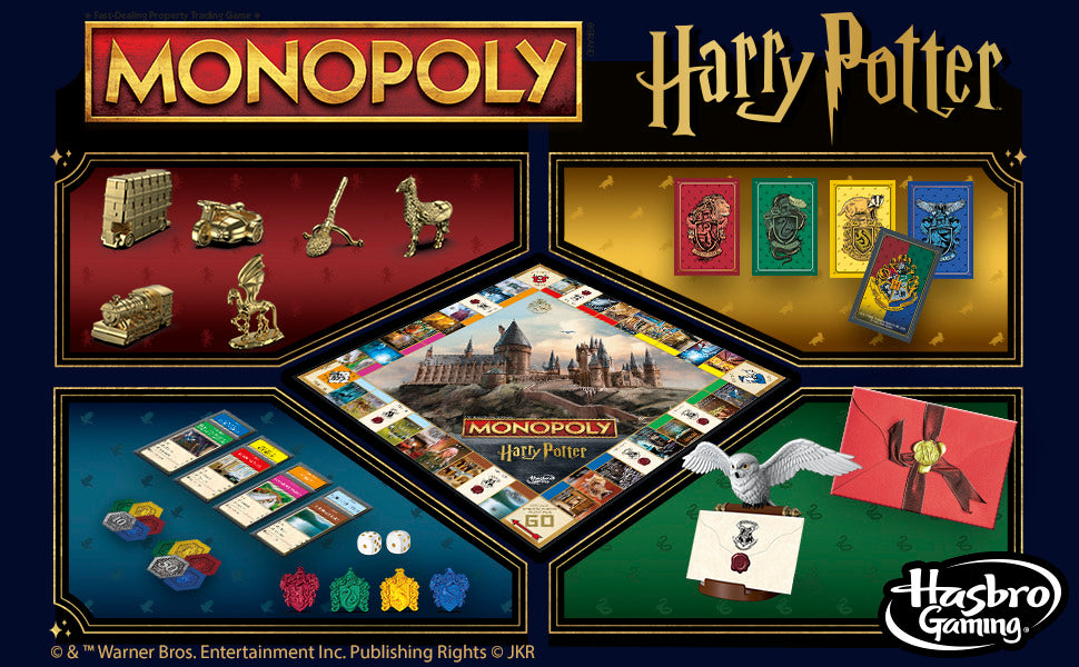 Monopoly Harry Potter - Juego de mesa Una aventura mágica