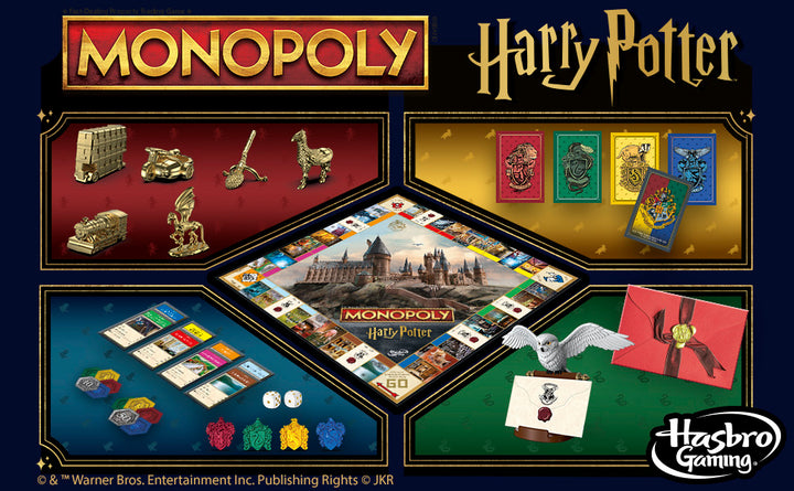Monopoly Harry Potter - Juego de mesa Una aventura mágica