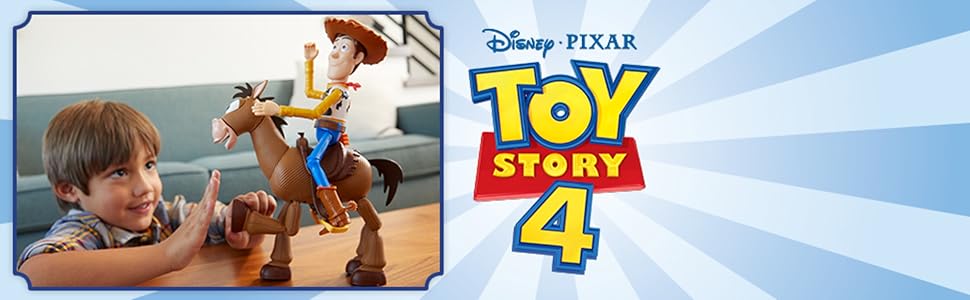 Toy Story 4Paquete de Pixar Woody y Bullseye de Disney