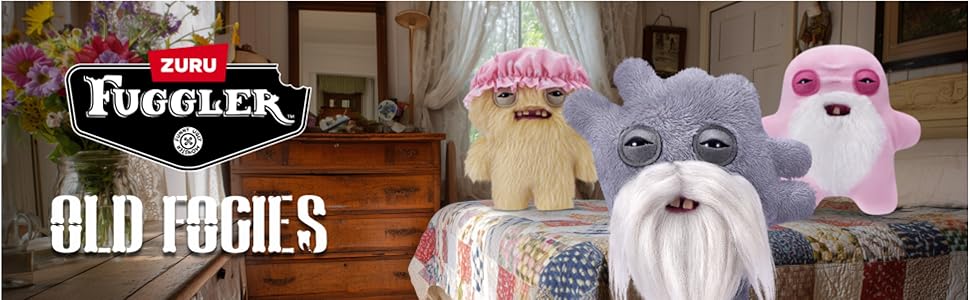 Fuggler ZURU - Juguete de peluche Old Fogies de 9