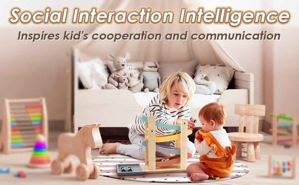 Joyreal Montessori Juguetes para niños y niñas de 1 a 2
