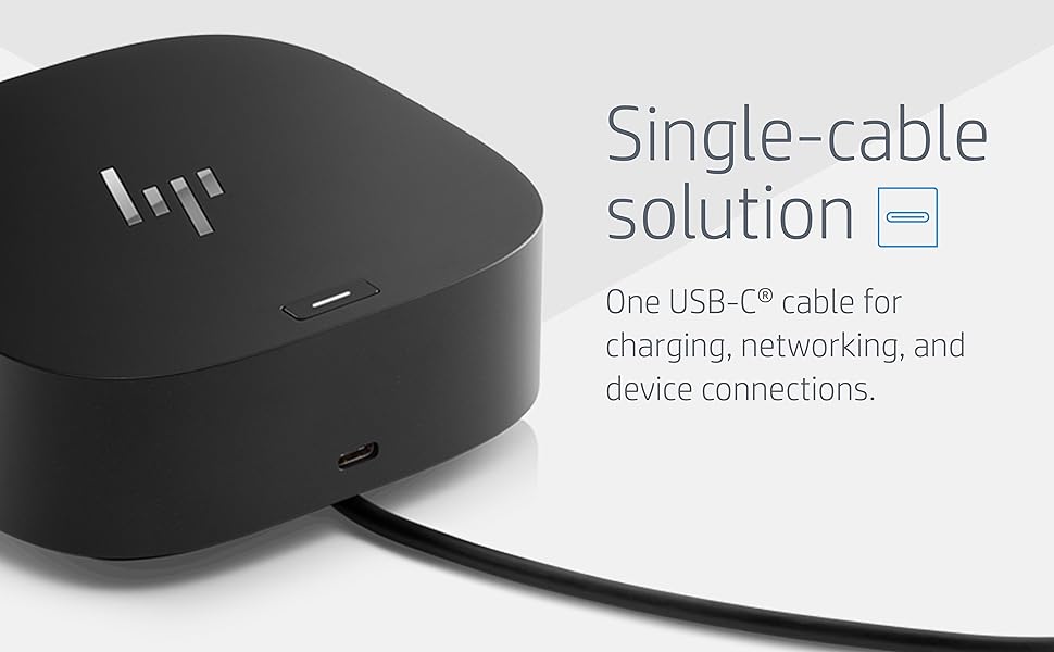 HP USB-C Dock G5 - Adaptador 11-en-1 para portátiles PC y