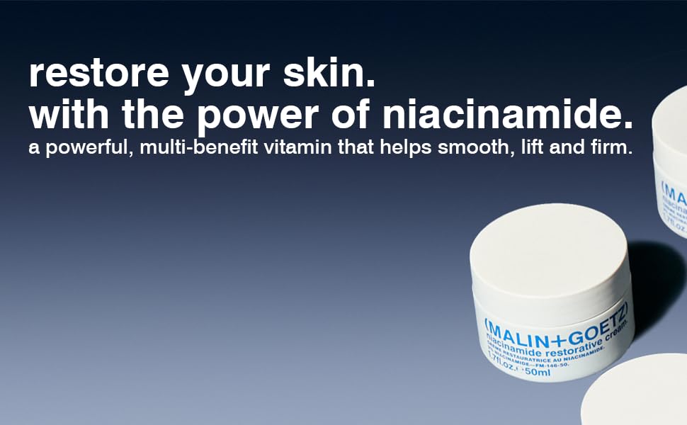 MalinGoetz Crema restauradora de niacinamida 17flOzE50ml